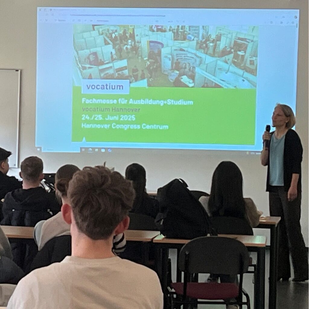 Vortrag über die Messe