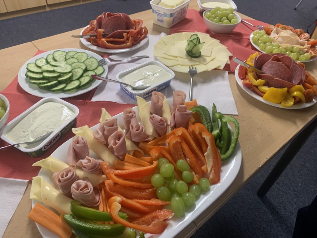 Buffet für das Lehrkräftezimmer