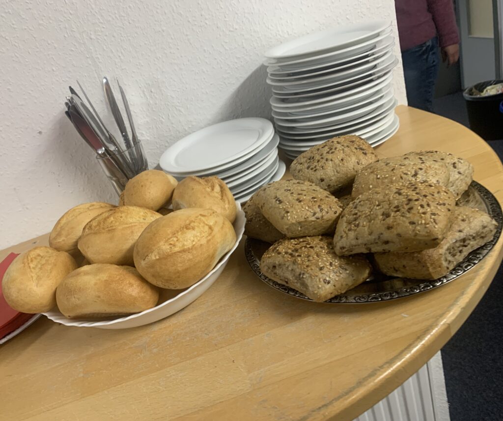 Brötchen zum Frühstück