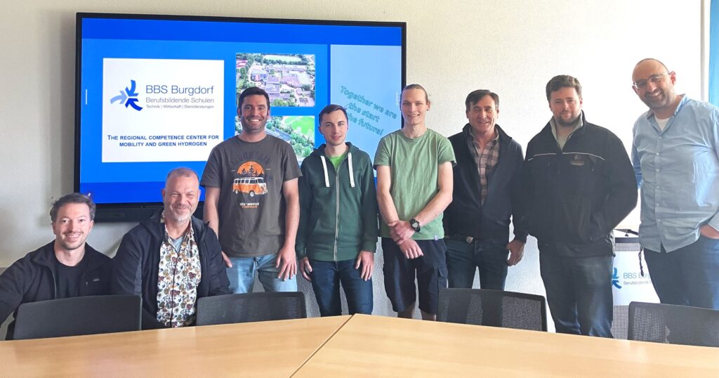 Besuch aus Bilbao an der BBS Burgdorf