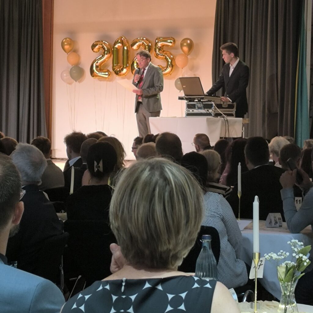 Rede von Herrn Jürgensen beim Abiball 2025