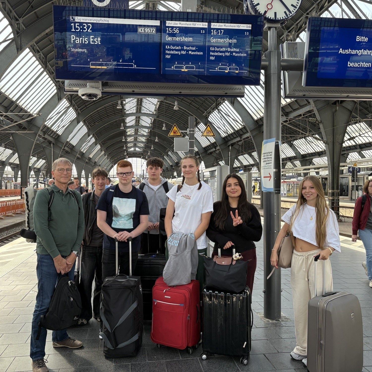 Schüler der Beruflichen Gymnasien mit Erasmus nach Paris