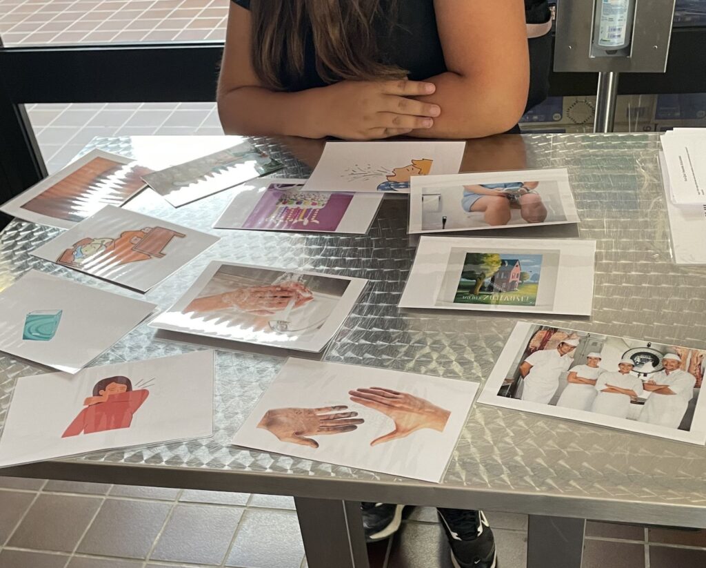 Spiel zum Thema Hygiene