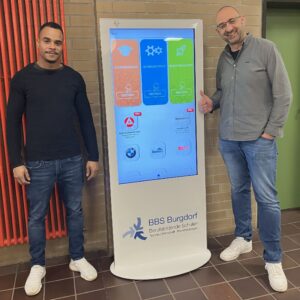 interaktive Karriere-Terminal der Talentum GmbH an der BBS Burgdorf