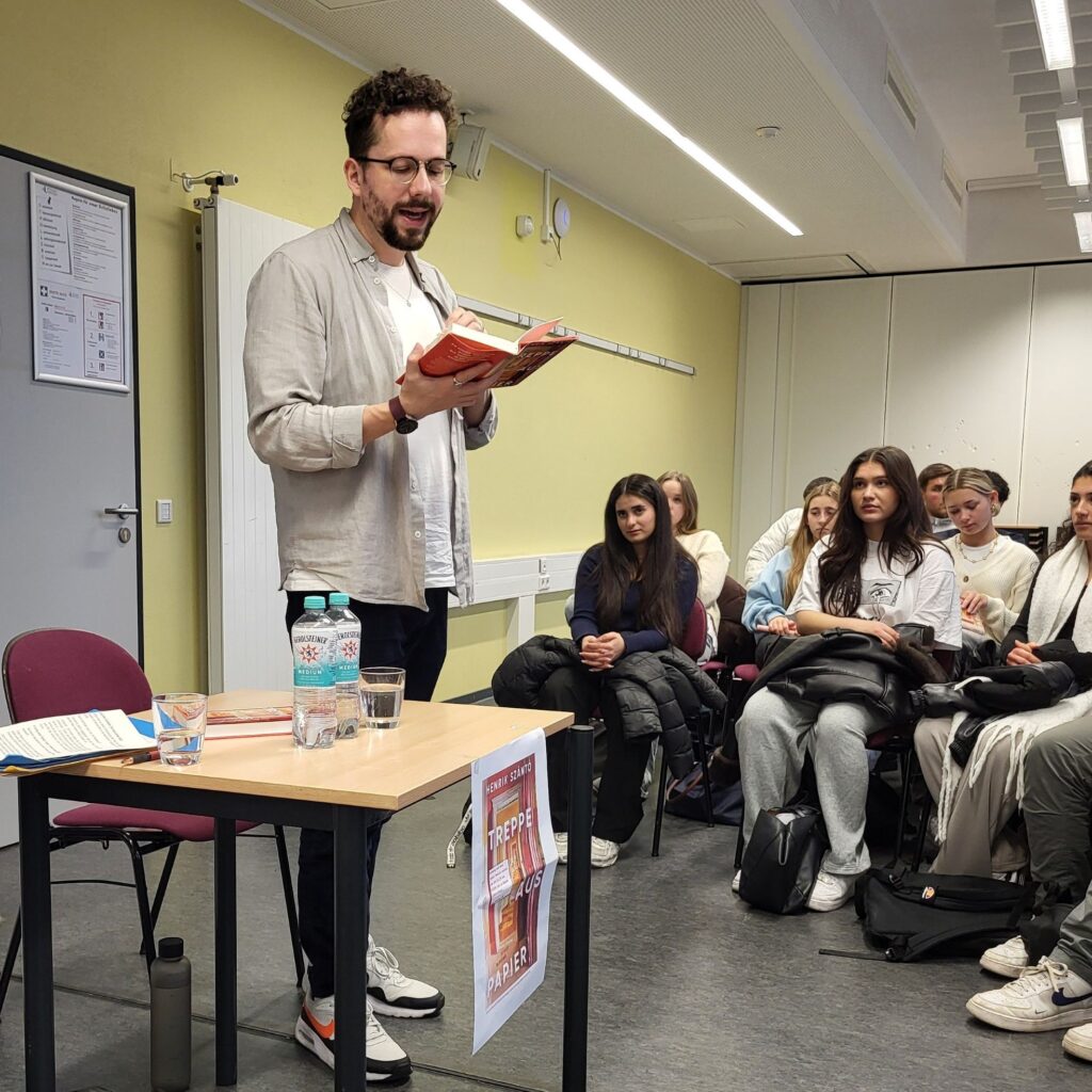 Lesung Henrik Szántó