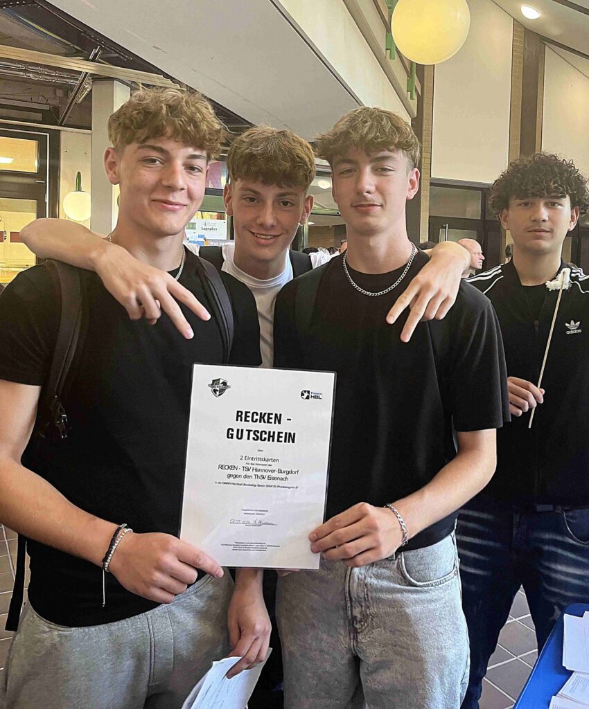 Gewinner des Recken Gutscheins