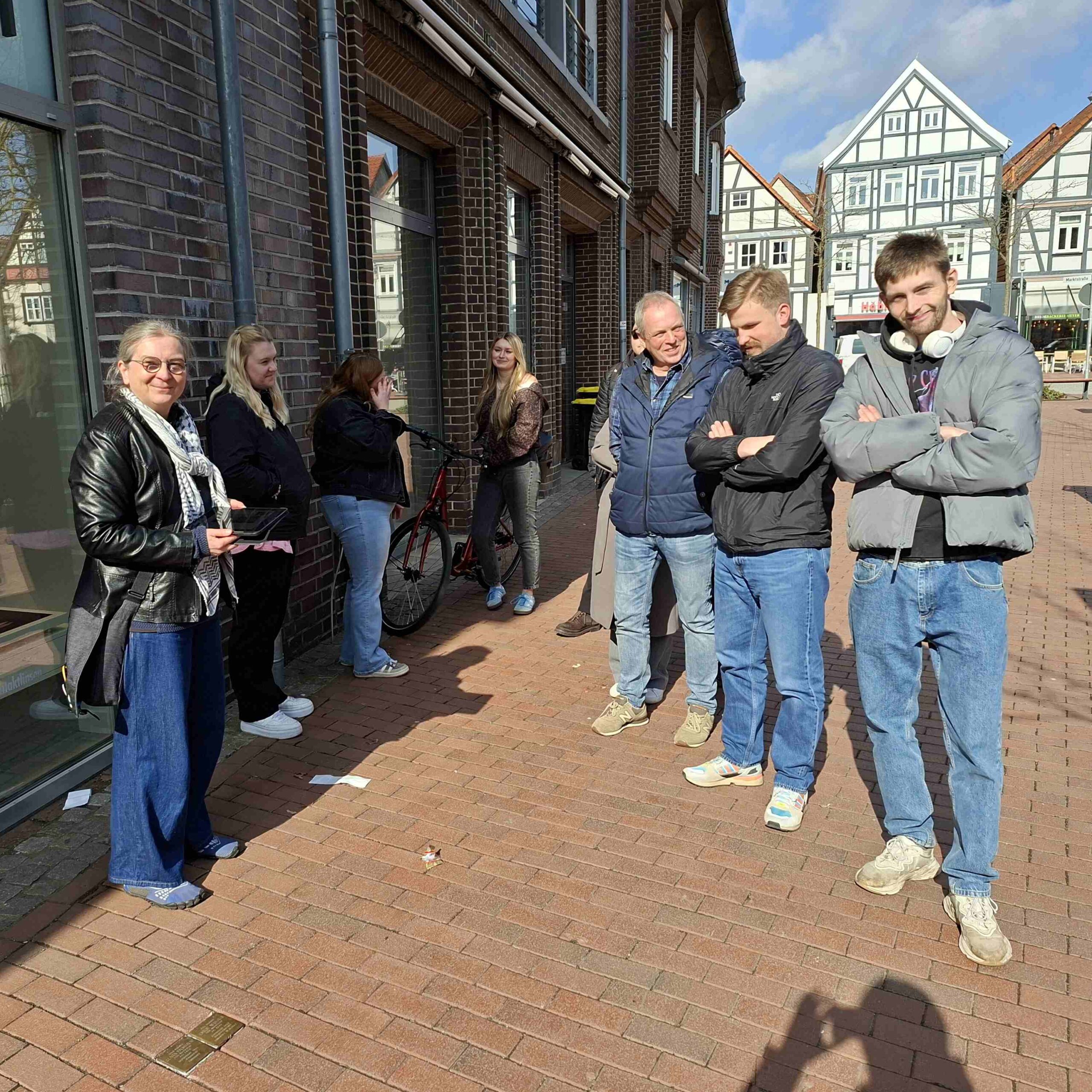 Projektarbeit Stolpersteintour